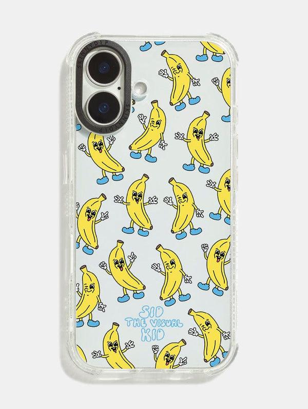 Skinnydip London Sid the Visual Kid x Skinnydip Happy Banana Shock iPhone Case