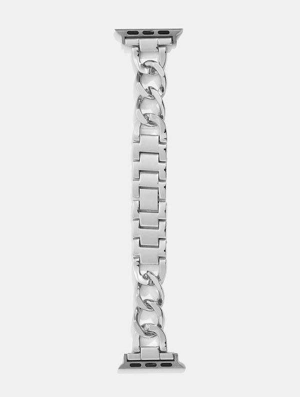 Skinnydip London Silver Chain Link Apple Watch Strap