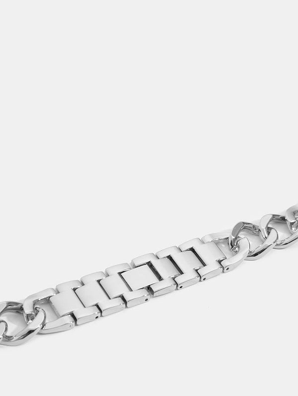Skinnydip London Silver Chain Link Apple Watch Strap