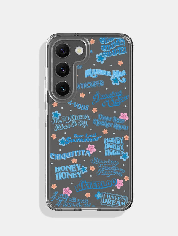 Skinnydip London ABBA Songs Android Case