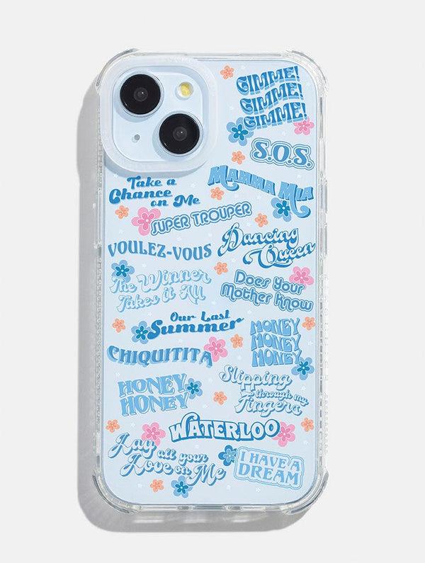 Skinnydip London ABBA Songs Shock iPhone Case