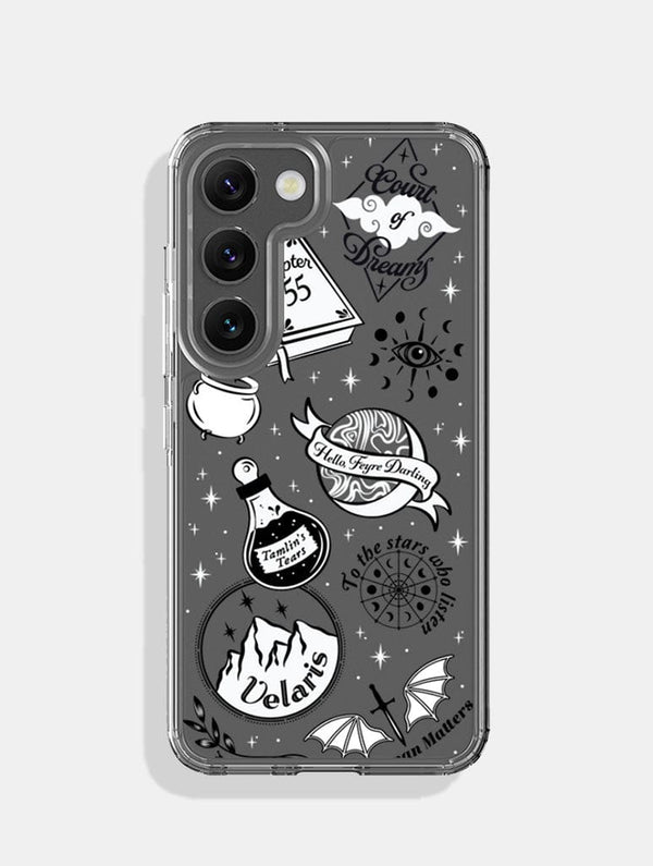 Skinnydip London ACOTAR Sticker Android Case