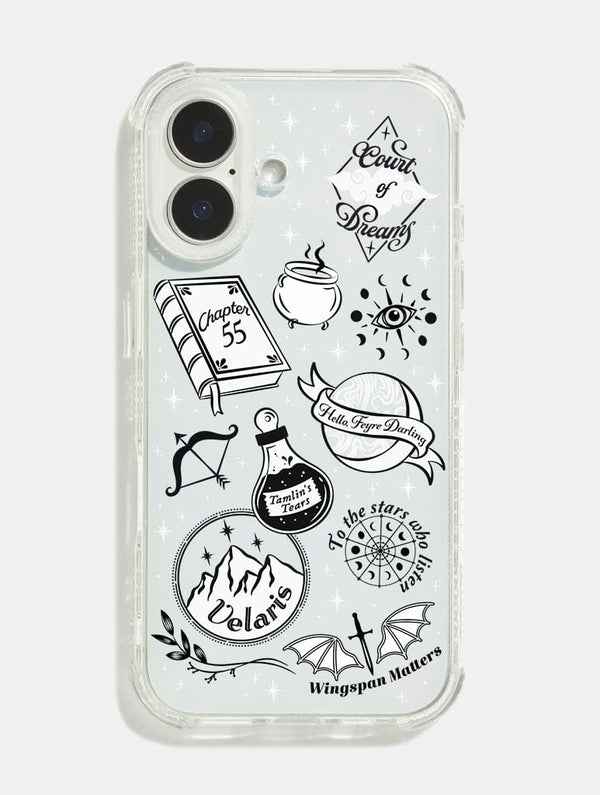 Skinnydip London ACOTAR Sticker Shock iPhone Case