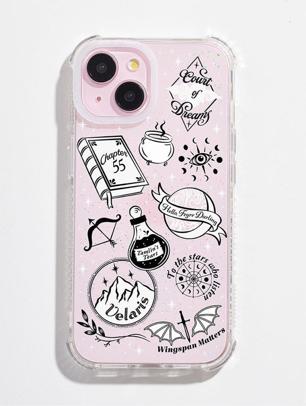 Skinnydip London ACOTAR Sticker Shock iPhone Case
