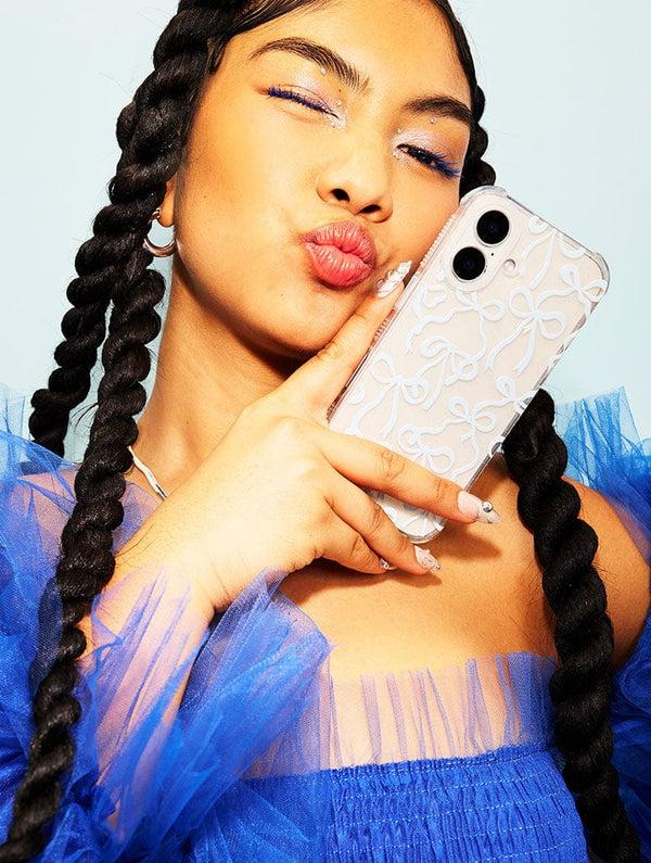 Skinnydip London Baby Blue Shock IPhone Case