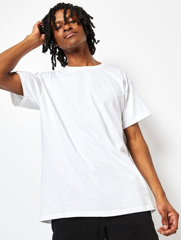 Skinnydip London Bad Ideas Right T-Shirt In White