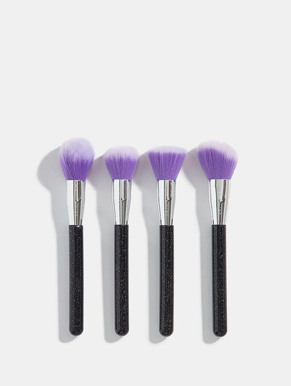 Skinnydip London Black Glitter Make Up Brushes