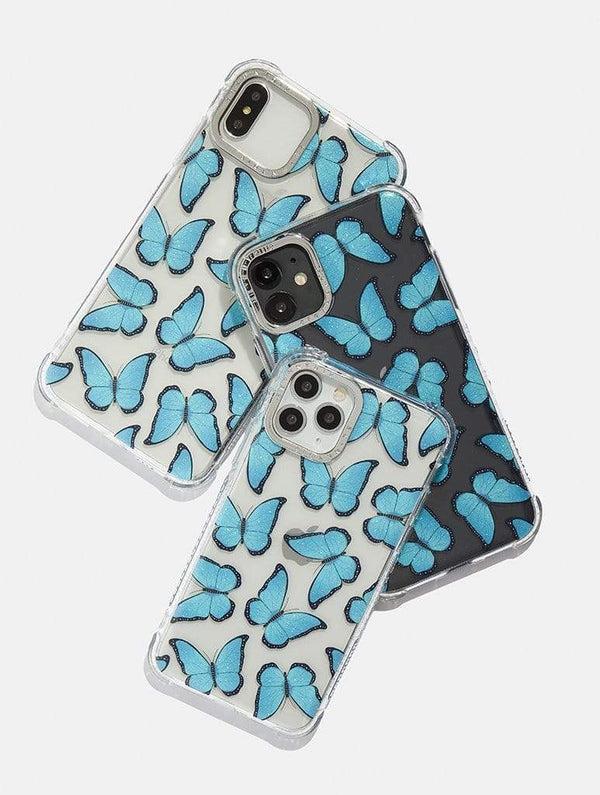 Skinnydip London Blue Butterfly IPhone Case