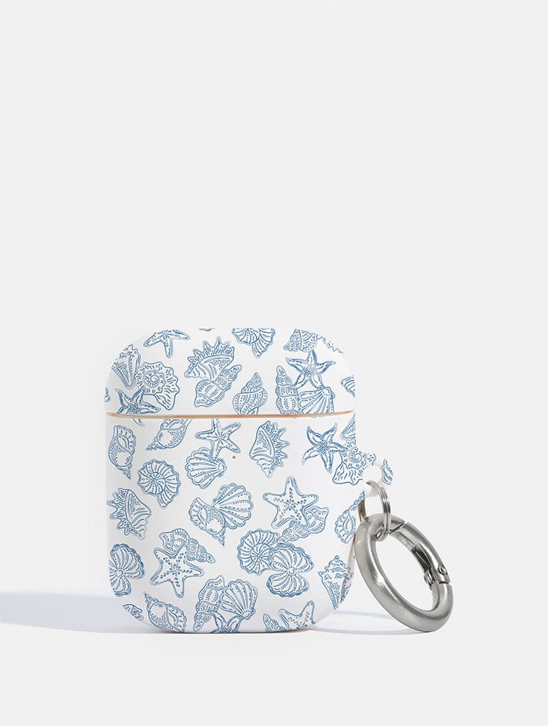 Skinnydip London Blue Sea Shells AirPods Case