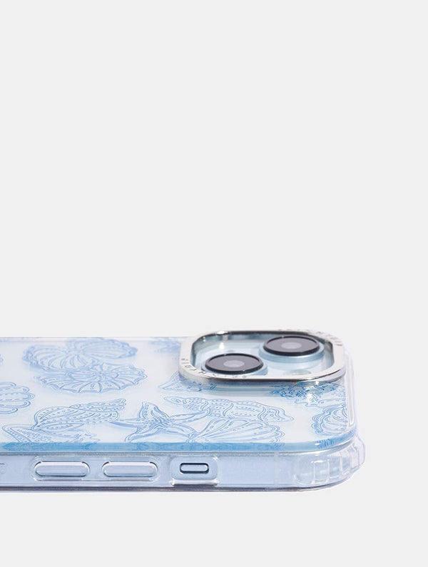 Skinnydip London Blue Shells Shock IPhone Case