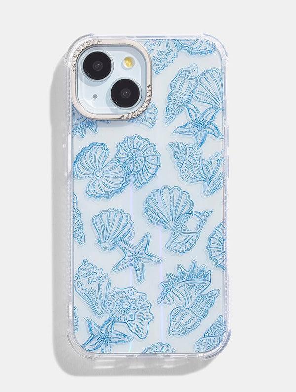 Skinnydip London Blue Shells Shock iPhone Case