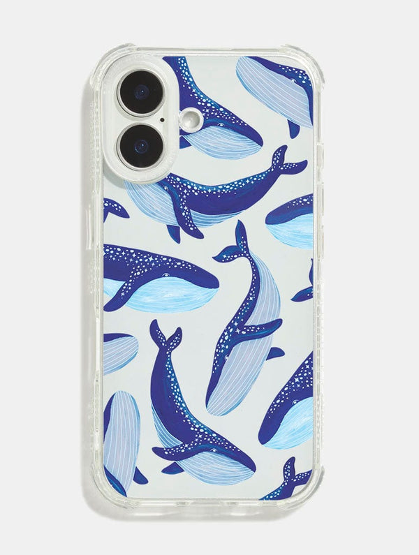 Skinnydip London Blue Whale Shock iPhone Case