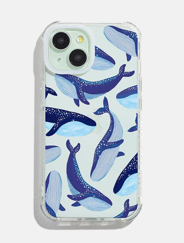 Skinnydip London Blue Whale Shock iPhone Case