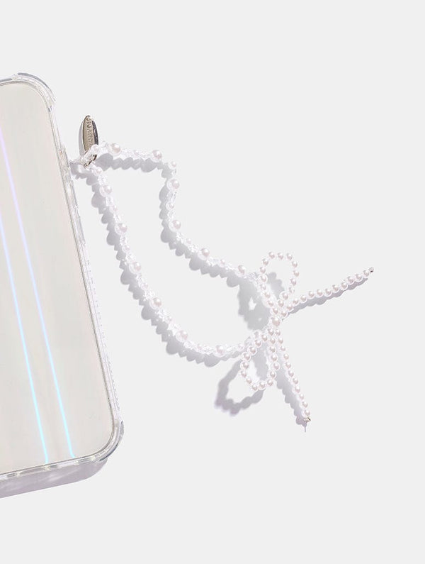 Skinnydip London Bow Pearl Beaded Strap