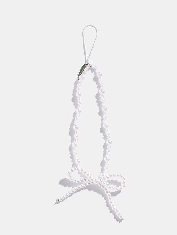 Skinnydip London Bow Pearl Beaded Strap