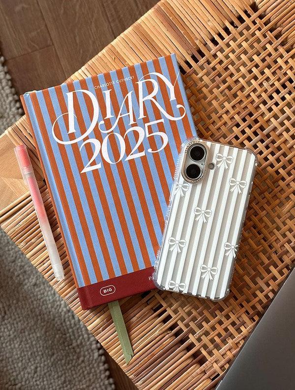 Skinnydip London Bow Stripe Shock IPhone Case