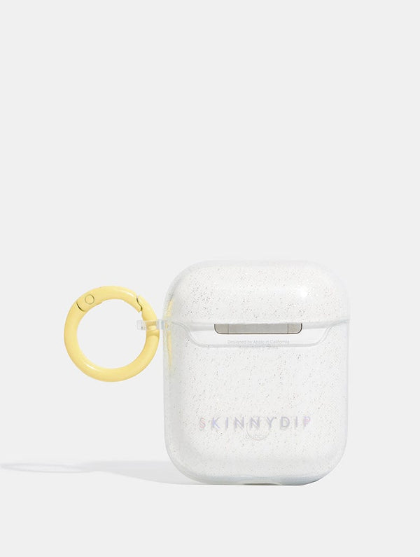 Skinnydip London Buttermilk Glitter AirPods Case