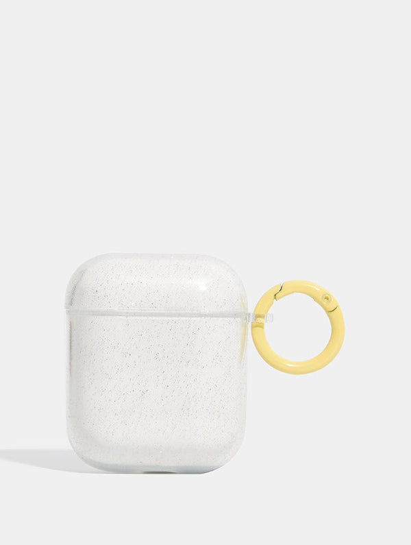 Skinnydip London Buttermilk Glitter AirPods Case