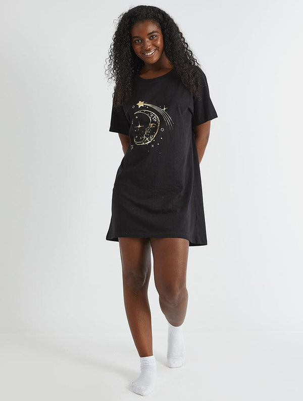 Skinnydip London Celestial Nightie In Black