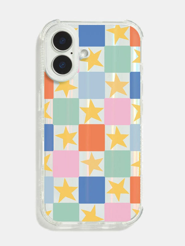 Skinnydip London Checked Star Shock iPhone Case