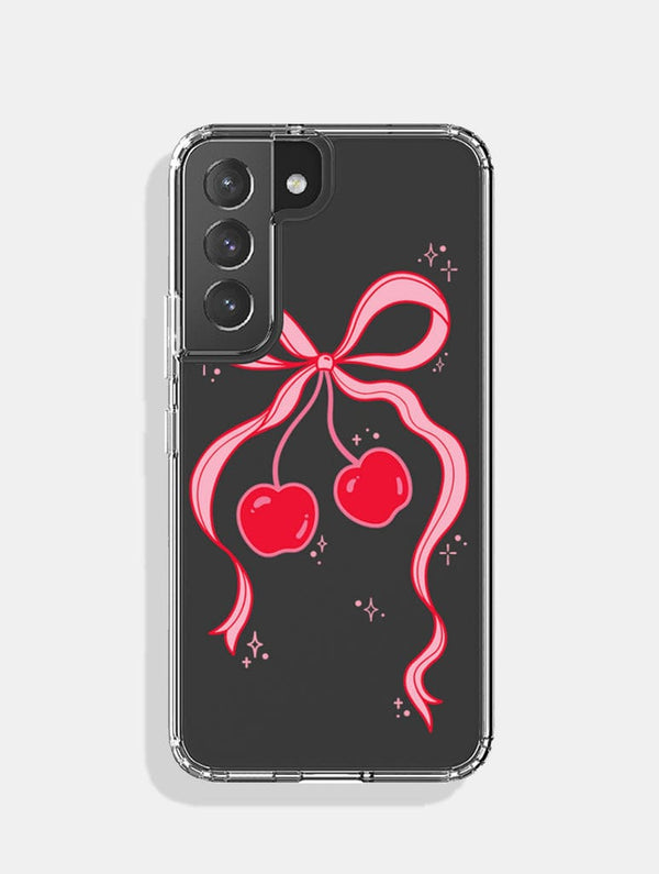 Skinnydip London Cherry Ribbon Bow Android Case