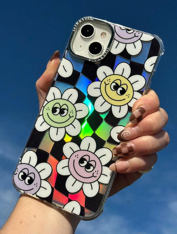 Skinnydip London Chill Daisy Check IPhone Case