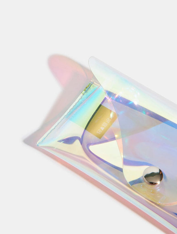 Skinnydip London Clear Holo Sunglasses Case