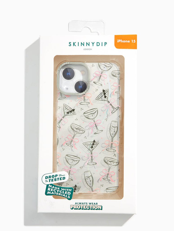 Skinnydip London Cocktail Bow Shock IPhone Case