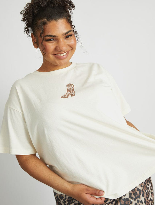 Skinnydip London Cowgirl Sketch T-Shirt