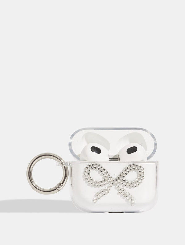 Skinnydip London Diamante Bow AirPods Case