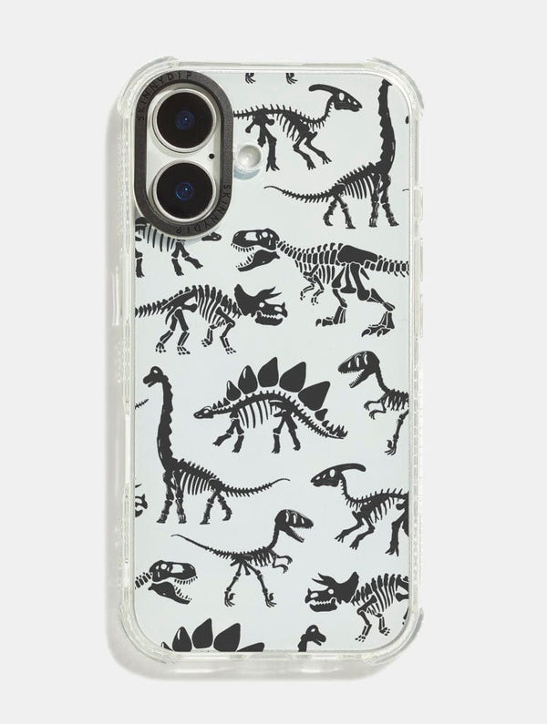 Skinnydip London Dino Skeleton Shock iPhone Case