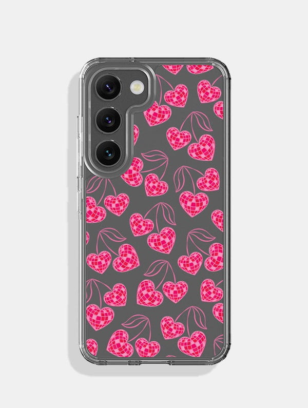 Skinnydip London Disco Heart Cherry Android Case