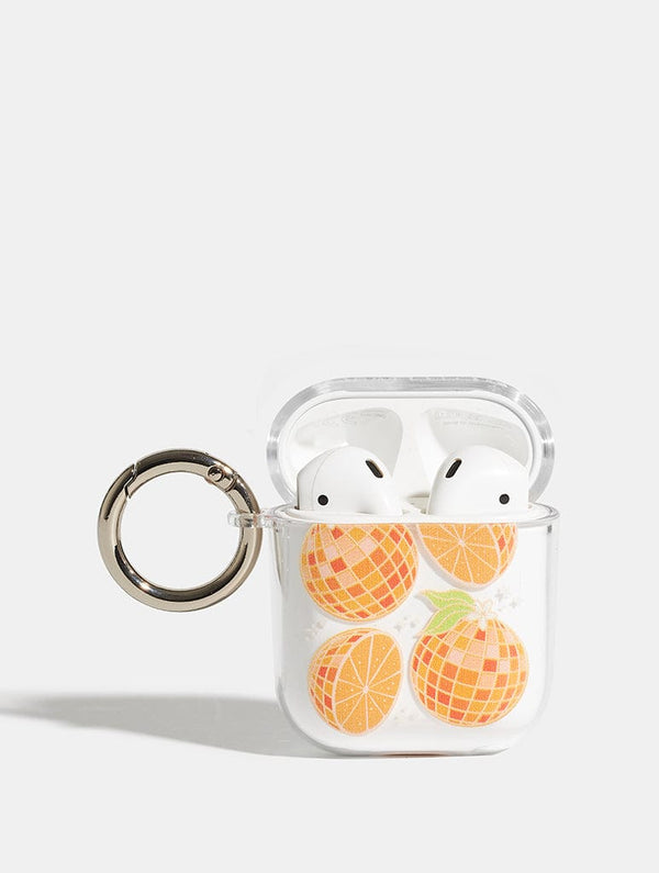 Skinnydip London Disco Orange AirPods Case