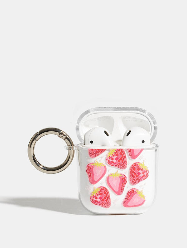 Skinnydip London Disco Strawberry AirPods Case