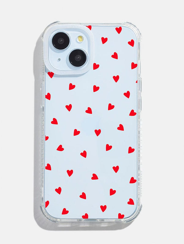 Skinnydip London Ditsy Heart Shock IPhone Case