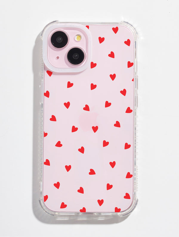 Skinnydip London Ditsy Heart Shock IPhone Case