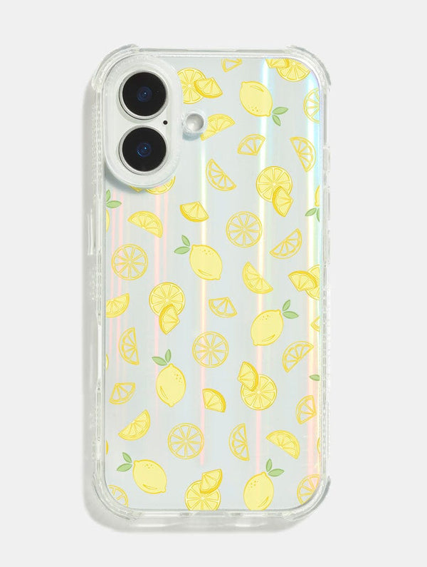 Skinnydip London Ditsy Lemons Shock iPhone Case