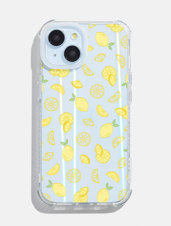 Skinnydip London Ditsy Lemons Shock iPhone Case