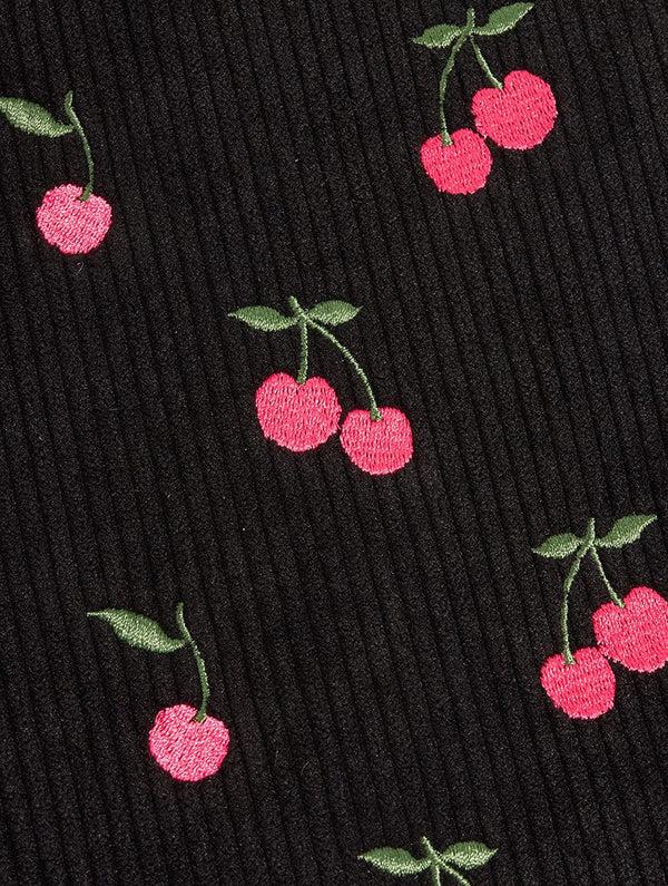 Skinnydip London Embroidered Cherry Laptop Case