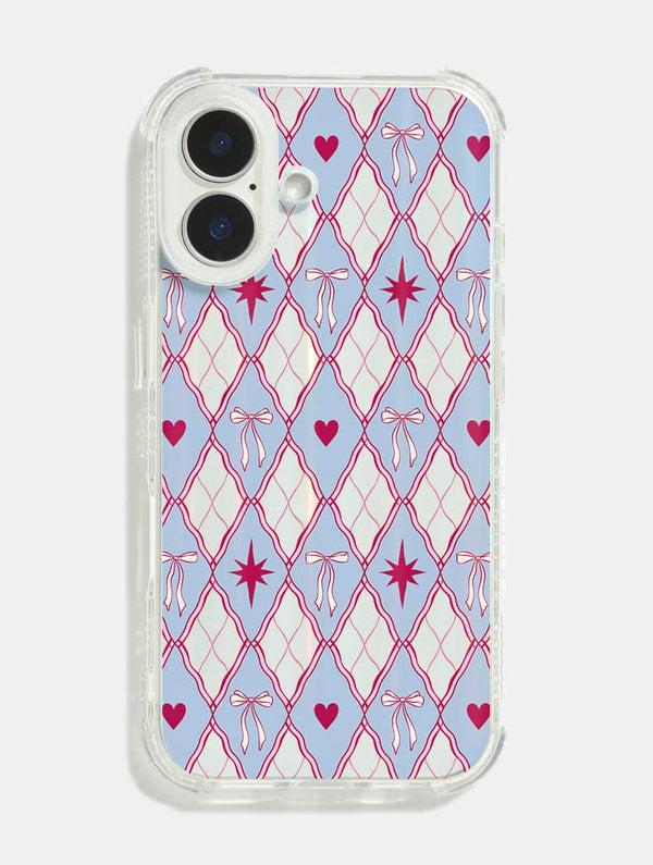 Skinnydip London Festive Argyle Shock iPhone Case