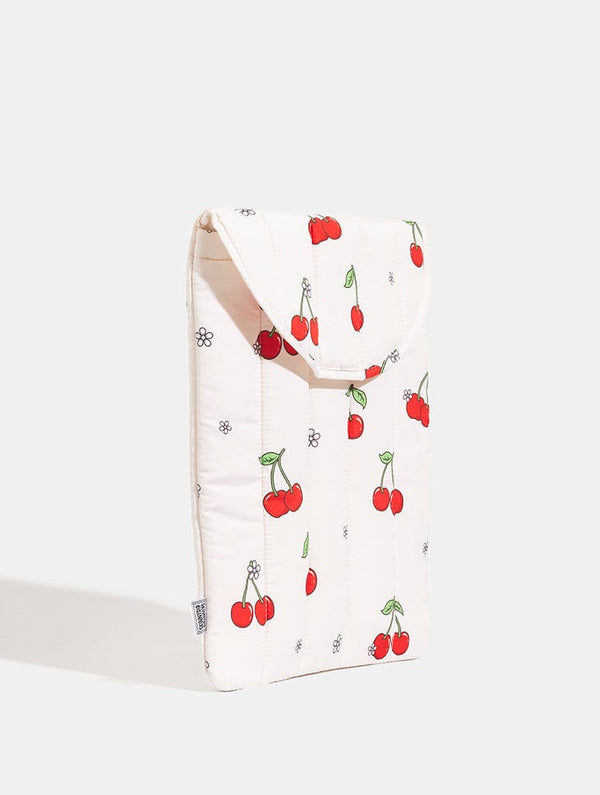 Skinnydip London Floral Cherry Laptop Sleeve