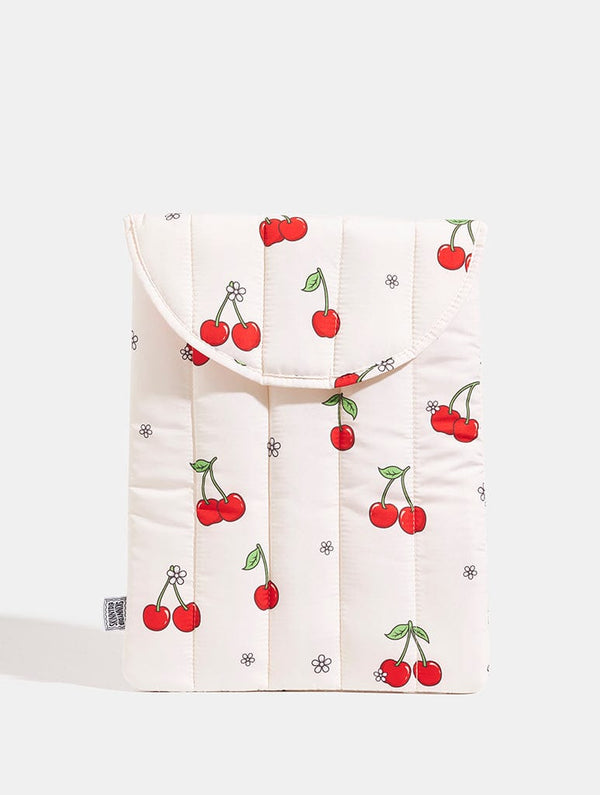 Skinnydip London Floral Cherry Laptop Sleeve