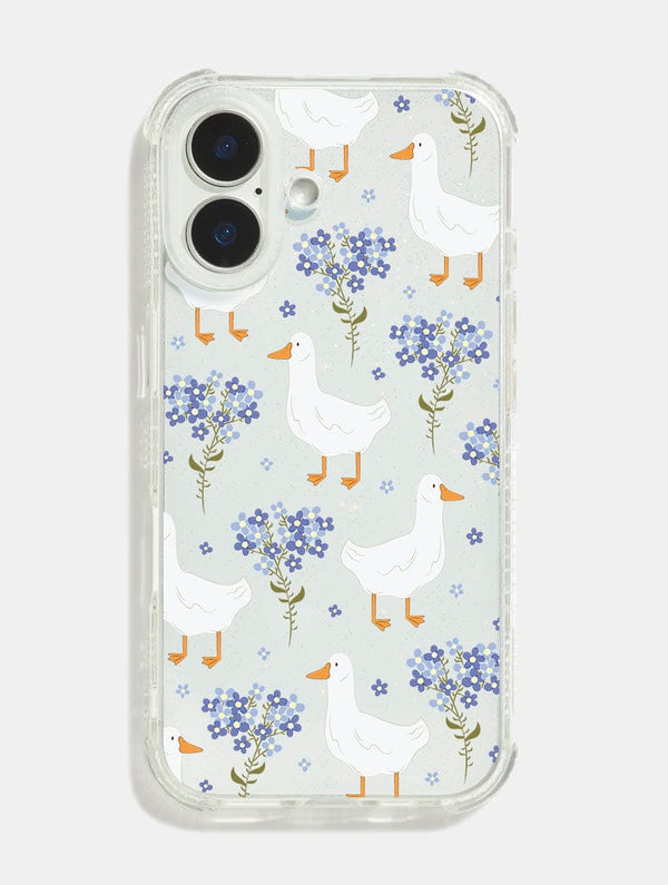 Skinnydip London Floral Duck Shock iPhone Case
