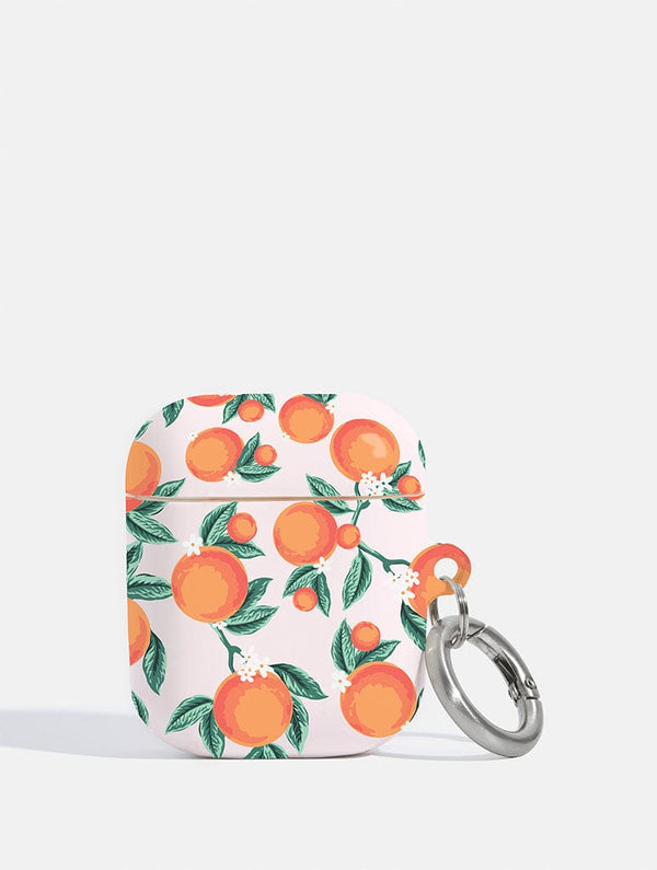 Skinnydip London Floral Orange AirPods Case Skinnydip London Floral Orange AirPods Case