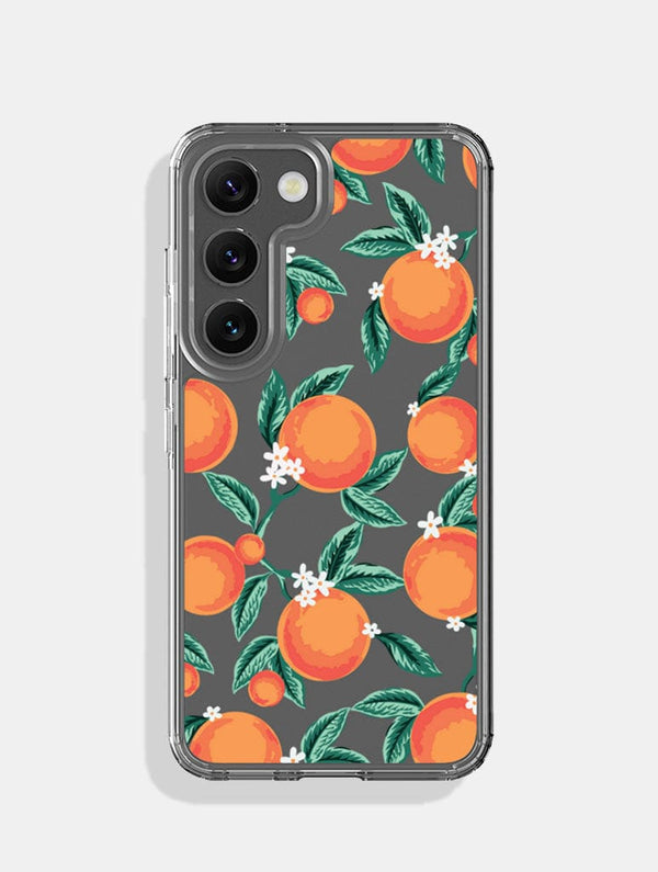 Skinnydip London Floral Orange Android Case