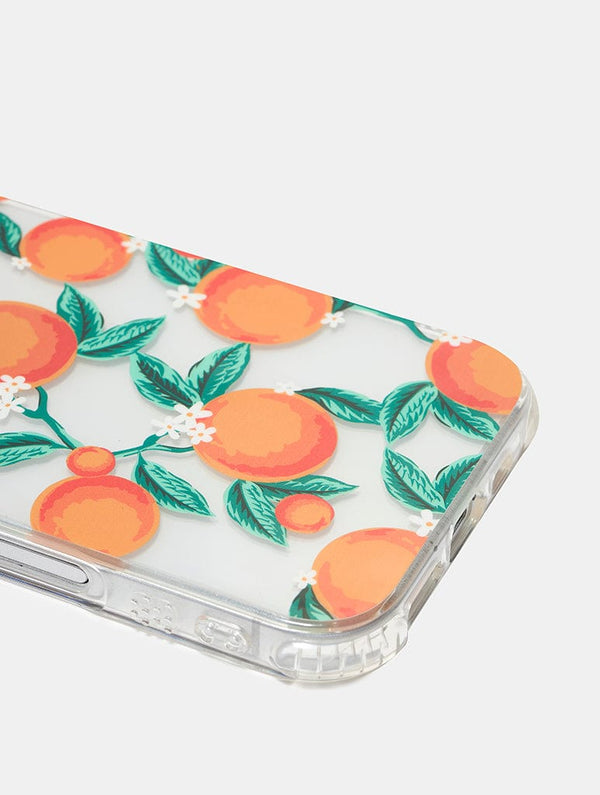 Skinnydip London Floral Orange Shock IPhone Case