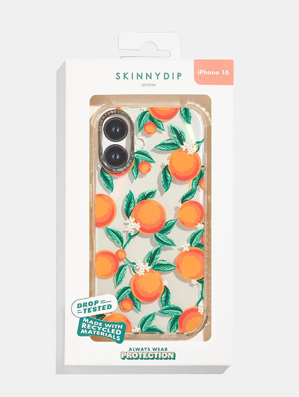 Skinnydip London Floral Orange Shock IPhone Case