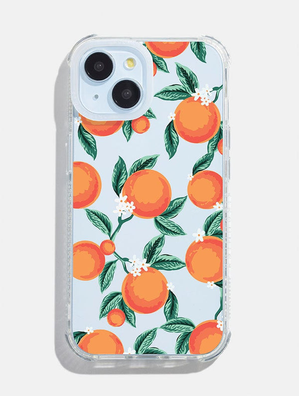 Skinnydip London Floral Orange Shock iPhone Case