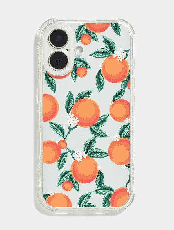 Skinnydip London Floral Orange Shock iPhone Case