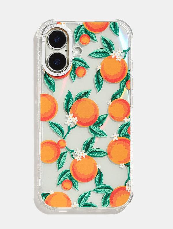 Skinnydip London Floral Orange Shock iPhone Case